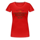 Chairmans Reserve Rum - Women’s Premium T-Shirt - red