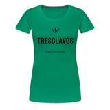 Tresclavos - Women’s Premium T-Shirt - kelly green
