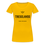 Tresclavos - Women’s Premium T-Shirt - sun yellow