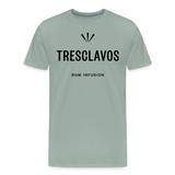 Tresclavos - Men's Premium T-Shirt - steel green