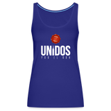 Unidos por el Ron - Women’s Premium Tank Top - royal blue
