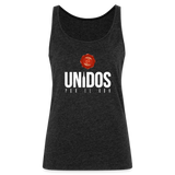 Unidos por el Ron - Women’s Premium Tank Top - charcoal grey