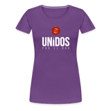 Unidos por el Ron - Women’s Premium T-Shirt - purple