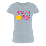 Miami Rum Congress 2024 - Women’s Premium T-Shirt - heather ice blue
