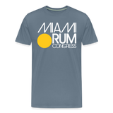 Miami Rum Congress 2024 - Men's Premium T-Shirt - steel blue