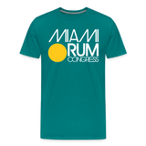 Miami Rum Congress 2024 - Men's Premium T-Shirt - teal