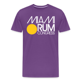 Miami Rum Congress 2024 - Men's Premium T-Shirt - purple