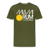 Miami Rum Congress 2024 - Men's Premium T-Shirt - olive green