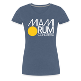 Miami Rum Congress 2024 - Women’s Premium T-Shirt - heather blue