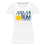 Miami Rum Congress 2024 - Women’s Premium T-Shirt - white
