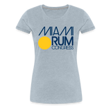Miami Rum Congress 2024 - Women’s Premium T-Shirt - heather ice blue