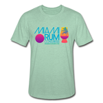Miami Rum Congress - Unisex Heather Prism T-Shirt - heather prism mint