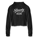 Bounty Rum - Women's Cropped Hoodie - deep heather