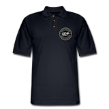 Worthy Park - Men's Pique Polo Shirt - midnight navy