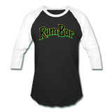 Rum-Bar - Baseball T-Shirt - black/white