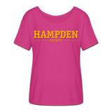 HAMPDEN ESTATE ORIGINAL - Women’s Flowy T-Shirt - dark pink