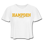 HAMPDEN ESTATE ORIGINAL - Women's Cropped T-Shirt - white
