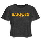 HAMPDEN ESTATE ORIGINAL - Women's Cropped T-Shirt - deep heather