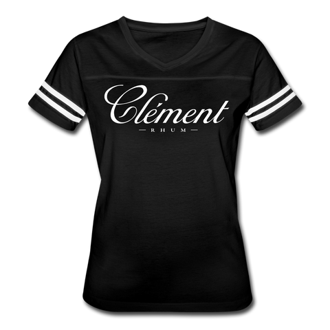 CLÉMENT RHUM -  Women’s Vintage Sport T-Shirt - black/white