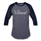 CLÉMENT RHUM -  Baseball T-Shirt - heather blue/navy