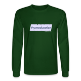 #rumeducation - Men's Long Sleeve T-Shirt - forest green
