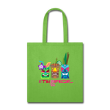 #TikiAsFuck 1 - Tote Bag - lime green