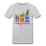 #TikiAsFuck 1 - Men's Premium T-Shirt - heather gray