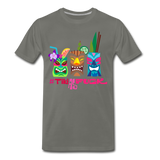 #TikiAsFuck 1 - Men's Premium T-Shirt - asphalt gray