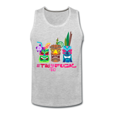 #TikiAsFuck 1 - Men’s Premium Tank - heather gray