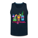 #TikiAsFuck 1 - Men’s Premium Tank - deep navy