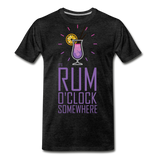 It's Rum O'Clock 2020 - Men's Premium T-Shirt - charcoal grey