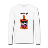 Smiling I got Rum 2020 - Men's Premium Long Sleeve T-Shirt - white