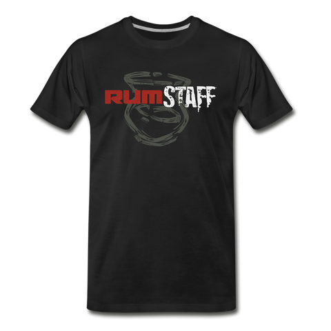 RUM STAFF - Men's Premium T-Shirt - black