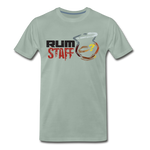 RUM STAFF - Men's Premium T-Shirt - steel green