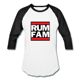 Rum Family Inu-A-Kena 2020 - Baseball T-Shirt - white/black