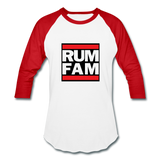 Rum Family Inu-A-Kena 2020 - Baseball T-Shirt - white/red