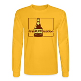 PreRUMization - Men's Long Sleeve T-Shirt - gold