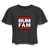Rum Family Inu-A-Kena 2020 - Women's Cropped T-Shirt - deep heather