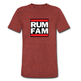 Rum Family Inu-A-Kena 2020 - Unisex Tri-Blend T-Shirt - heather cranberry