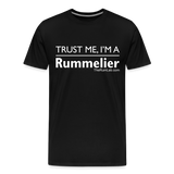 Trust me I'm A Rummelier - Men's Premium T-Shirt - black