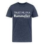 Trust me I'm A Rummelier - Men's Premium T-Shirt - heather blue