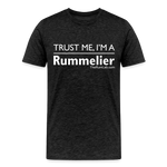 Trust me I'm A Rummelier - Men's Premium T-Shirt - charcoal grey