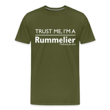 Trust me I'm A Rummelier - Men's Premium T-Shirt - olive green