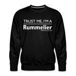 Trust me I'm A Rummelier - Men’s Premium Sweatshirt - black
