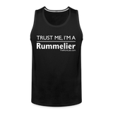 Trust Me I’m a Rummelier - Men’s Premium Tank - black