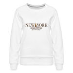 New York Rum Festival & Congress 2021 - Women’s Premium Sweatshirt - white