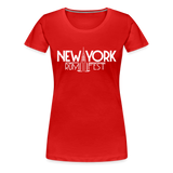 New York Rum Festival 2000 - Women’s Premium T-Shirt - red