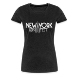 New York Rum Festival 2000 - Women’s Premium T-Shirt - charcoal grey