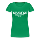 New York Rum Festival 2000 - Women’s Premium T-Shirt - kelly green