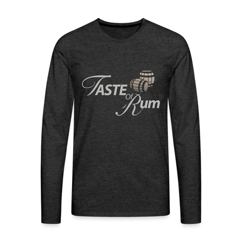 Taste of Rum 2020 - Men's Premium Long Sleeve T-Shirt - charcoal grey